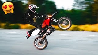 0 to 90  1 Year Wheelie Progress  50cc Moped Stunting Sweden [upl. by Lupien590]