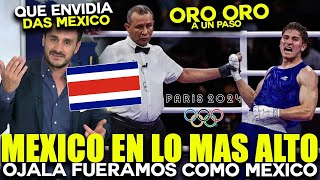 TICOS LLORAN TRIUNFASO DE MEXICO EN BOXEO Y MEDALLA EN PARIS 2024 [upl. by Jenica]