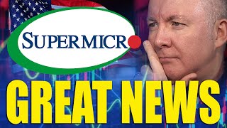 SMCI Stock SuperMicro Computers GREAT NEWS LIVE TECHNICAL CHART ANALYSIS Martyn Lucas Investor [upl. by Assiluj966]