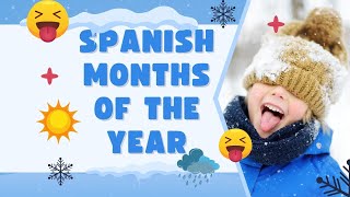 Learn the Months of the Year in Spanish with a Fun Song 🎶📅 [upl. by Patrizia]