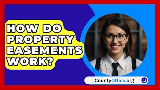 How Do Property Easements Work  CountyOfficeorg [upl. by Proudman]