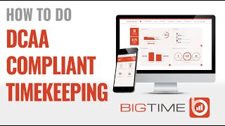 DCAA Timekeeping on Timesheets  BigTime Software [upl. by Zobkiw]