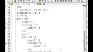 interpolacion polinomica de newton con Matlab [upl. by Codd]