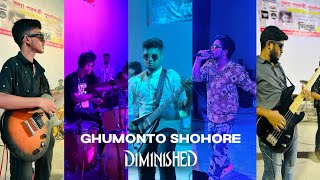 Ghumonto Shohore LRB  Covered by DIMINISHED [upl. by Herrah]