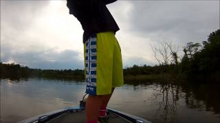 Mozingo lake Bass Fishing Day One [upl. by Dyke]