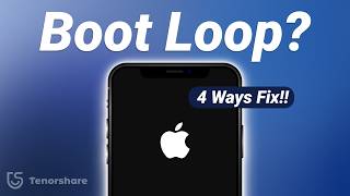 iPhone X Boot Loop Fix without Data Loss 2024  4 Ways  iPhone XXSXR11 [upl. by Marquis543]