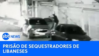 Polícia prende membros de quadrilha que sequestrou libaneses em mesquita  SBTNewsnaTV 170524 [upl. by Eiger]