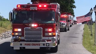 Apparatus Leaving Lebanon County Firefighters Parade 2018 [upl. by O'Connor]