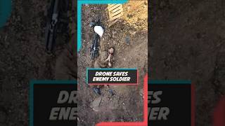 A Moment of Humanity  Ukrainian Drone Pilot Saves Russian Soldier shorts story humanity soldier [upl. by Yelnoc]