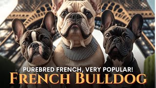 Information on the French Bulldog breed including facts traits pictures and more [upl. by Chil]