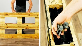 7 idées de bricolage avec du bois  Meubles en palettes  Europalette [upl. by Asel]