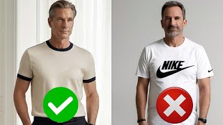 10 prendas sencillas para LUCIR CON MUCHO ESTILO Para hombres mayores de 40 y 50 años [upl. by Erbe]