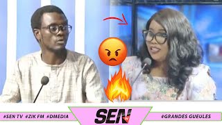 Grandes Gueules Débat tendu entre Fatou Abdou et Modou Fall « Dou yaw Yamay… » [upl. by Keiryt199]