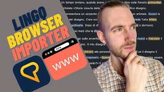 LingQ How to Import Great Content [upl. by Helmut]