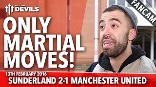 Only Martial Moves  Sunderland 21 Manchester United  FANCAM [upl. by Darrel]