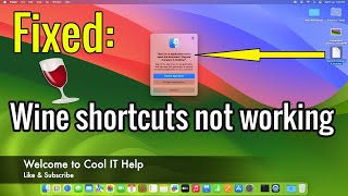 Fixed  wine created shortcut on desktop not working  Quick and Easy Solution updated 2024 [upl. by Nawuj204]