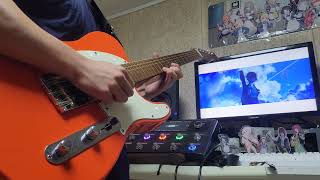 aoiko  the blueness of summer moon guitar cover aoiko 기타 기타러 [upl. by Eimac993]