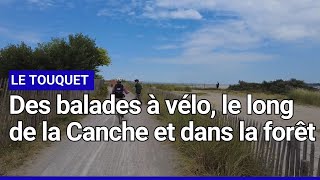 Des balades à vélo au Touquet entre mer et forêt [upl. by Nirda]