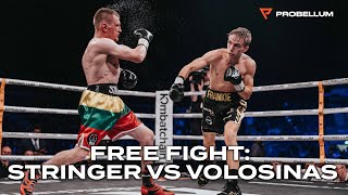 Probellum Liverpool Free Fight The prodigy Frankie Stringer demolishes Volosinas in Probellum debut [upl. by Havener]