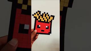 🍟 CUTE PIXEL ART IDEA ✨art cute drawing pixelart pixelideas pixel trending short [upl. by Okiman]