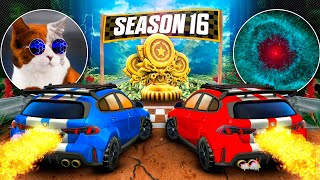 YOUTUBERS NO NOVO MODO CORRIDA DA SEASON 16 DO ROCKET LEAGUE [upl. by Anastasius]