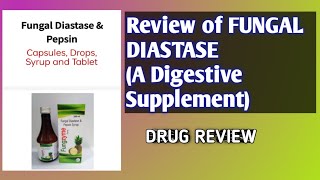 Review of Fungal Diastase Digestive Supplement [upl. by Aidyl]