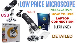 LOW PRICE🤩😍 DIGITAL MICROSCOPE digital microscope hemug [upl. by Eniaral]