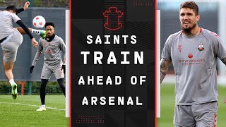 INSIDE STAPLEWOOD  Saints get ready for Arsenal [upl. by Idas]