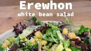 EreWhon White Bean Salad 55  Simple easy 1001 Short Recipe [upl. by Anahsak]