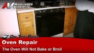 GE Stove Repair  Will Not Bake or Boil  Igniter [upl. by Ulla]