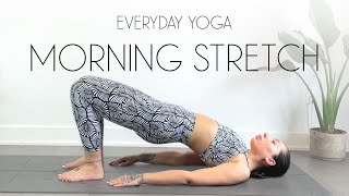 10 Min Everyday Morning Yoga Stretch  30 Day Yoga Challenge 2022  DAY 1 [upl. by Yuk477]