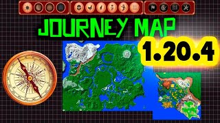 🔥 COMO DESCARGAR E INSTALAR MINIMAPA PARA MINECRAFT 119120112021204 JOURNEY MAP ✅ [upl. by Ttebroc]