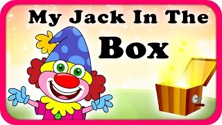 My Jack In The Box Lyrical Video  English Nursery Rhymes Full Lyrics For Kids amp Children [upl. by Euk750]