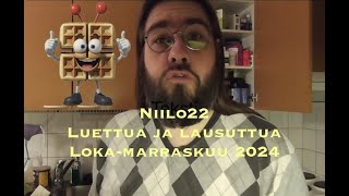 Niilo22  Luettua ja lausuttua lokamarraskuussa 2024 [upl. by Atrebor]