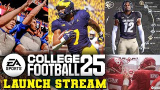 College Football 25   My First Games amp Dynasty Series Discussion [upl. by Atalaya]