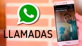 Cómo llamar y hacer videollamadas con WhatsApp en Android y iOS [upl. by Hayouqes]