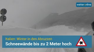 Abruzzen ersticken im Schnee [upl. by Deste]