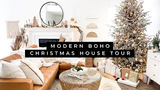 EXTREME BOHO CHRISTMAS HOME TOUR  Boho Home Decor  Stay By Cori Samuel [upl. by Preiser]