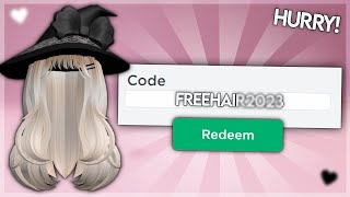 HURRY GET 6 NEW FREE HAIRS TODAY 🥰 FREE PROMO CODES [upl. by Mighell]