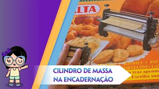 Cilindro de massa na Encadernação [upl. by Theodore]