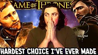 Save Asher or Rodrik Or Just Uninstall  Telltales Game of Thrones Ep 05 [upl. by Leavelle]