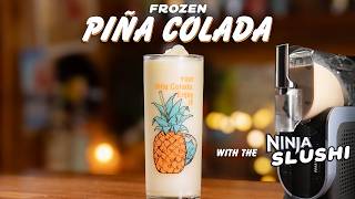 How to make a Piña Colada Slushie in the Ninja SLUSHi Machine [upl. by Zephan]