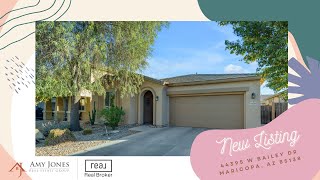 Beautiful on Bailey  New Listing in Maricopa AZ [upl. by Enhpad]