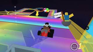 Roblox Karts Game Play  Rainbow Route [upl. by Aret]