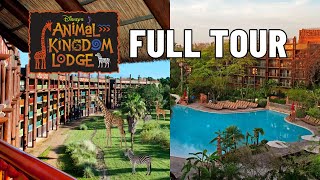 Disneys Animal Kingdom Lodge Jambo House One Bedroom Room Tour [upl. by Falda]