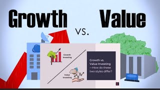 Value Investing Vs Growth Investing stockmarket investing growth investment trading [upl. by Adnoved]