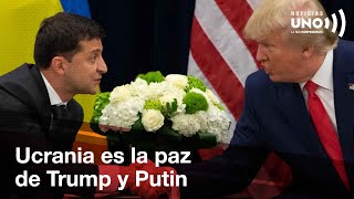 Propuesta de paz de Trump para Ucrania consiste en ceder a Rusia lo invadido  Noticias UNO [upl. by Nuahsed]