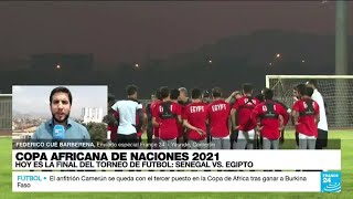 Informe desde Yaundé Senegal enfrenta a Egipto en la final de la CAN2021 [upl. by Earahs64]