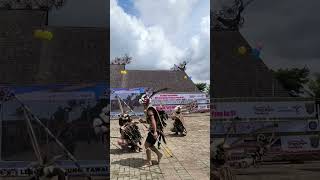 Tradisi dan Budaya Indonesia  tarian sumpit suku dayak di kalimantan Timur [upl. by Peirce994]