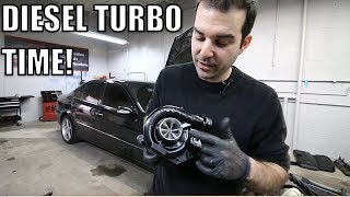 I Installed A Bigger Turbo On My Turbo Diesel Mercedes amp Its Awesome [upl. by Namrej909]